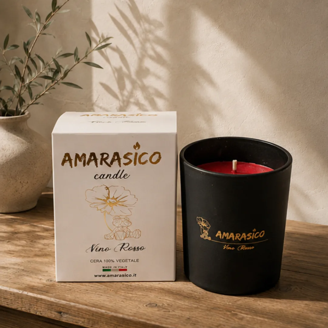 Candela Profumata, Aromi Avvolgenti — famiglia Avvolgenti